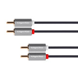 Kabel 2x Cinch konektor/2x Cinch konektor 10m KRUGER & MATZ KM1210 Basic