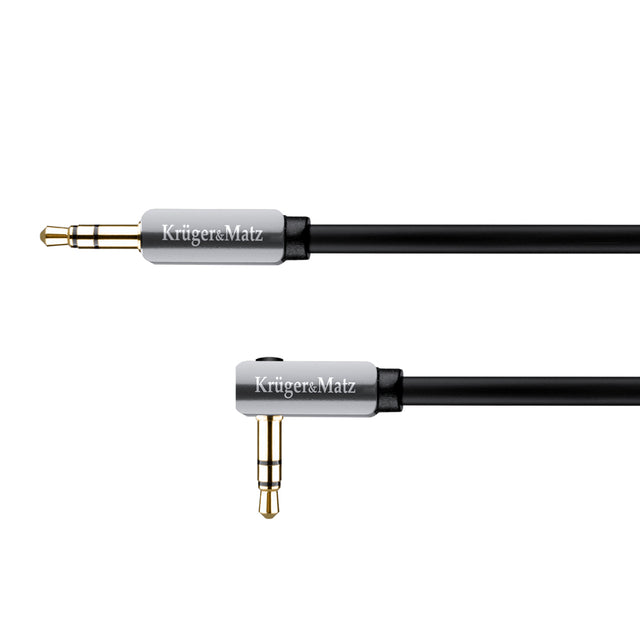 Kabel Jack 3,5mm konektor/Jack 3,5mm konektor 1m KRUGER & MATZ KM0312