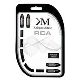 Kabel 2x Cinch konektor/2x Cinch konektor 1,8m KRUGER & MATZ KM0305
