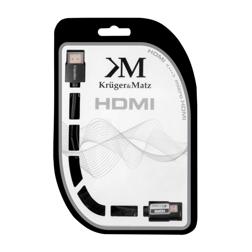Kabel KRUGER & MATZ KM0328 HDMI/micro HDMI 3m