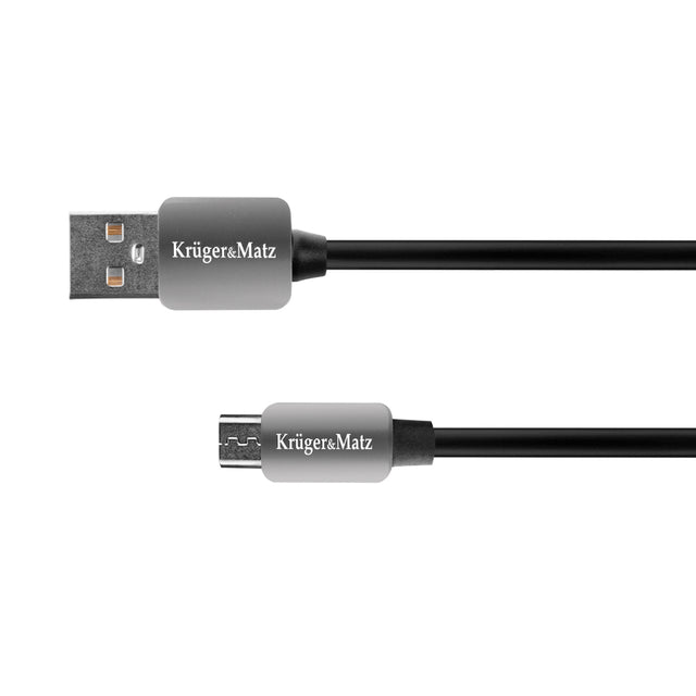 Kabel KRUGER & MATZ KM0324 USB/micro USB 1m Black