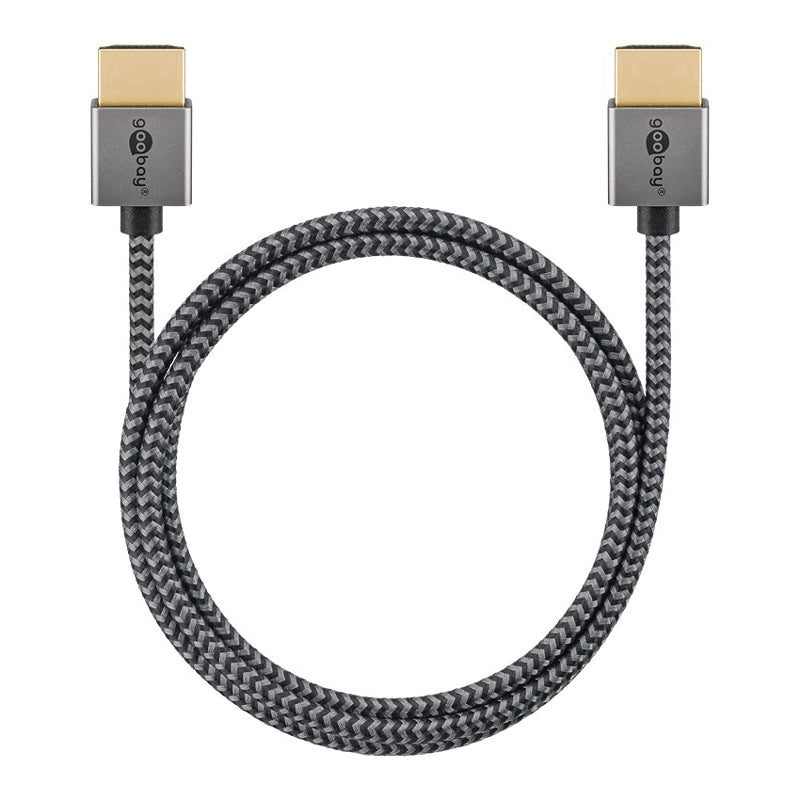 Kabel GOOBAY 75752 HDMI Slim High Speed s Ethernetem 2.0 4K 1m