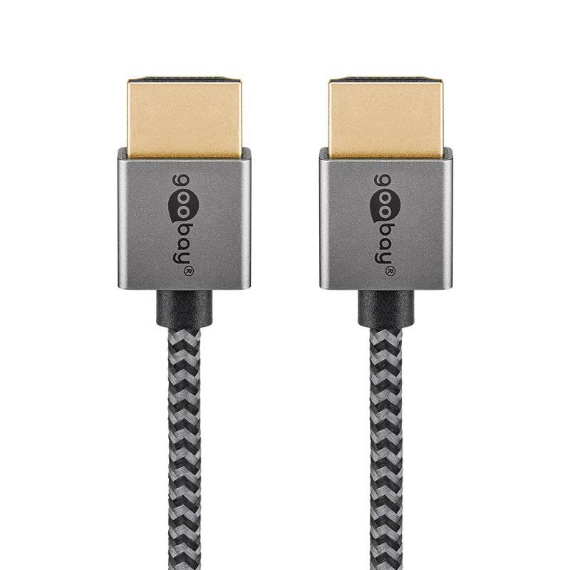 Kabel GOOBAY 75752 HDMI Slim High Speed s Ethernetem 2.0 4K 1m