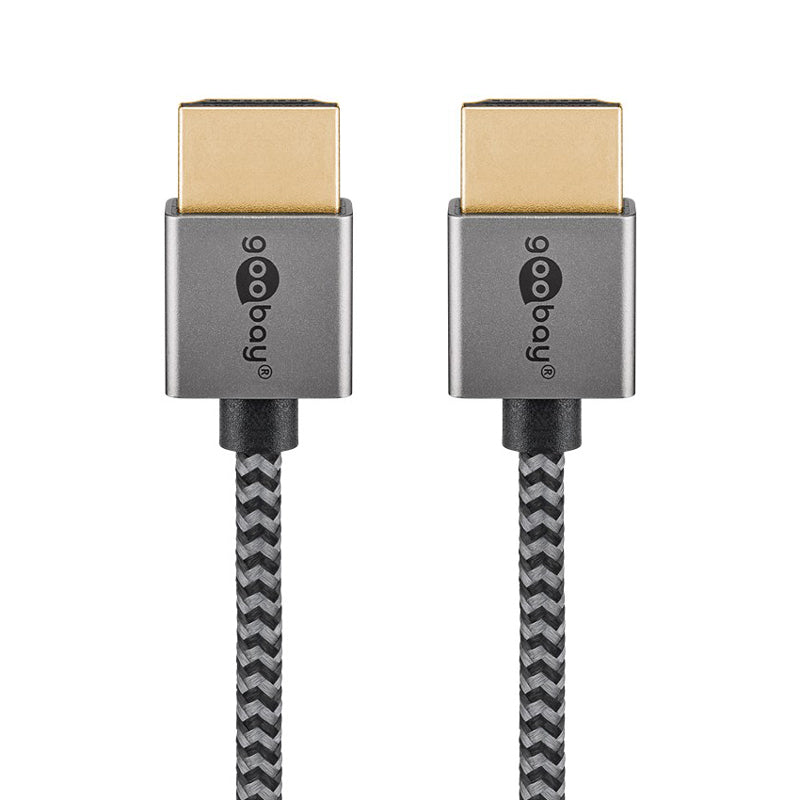Kabel GOOBAY 75753 HDMI Slim High Speed s Ethernetem 2.0 4K 2m