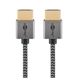 Kabel GOOBAY 75753 HDMI Slim High Speed s Ethernetem 2.0 4K 2m