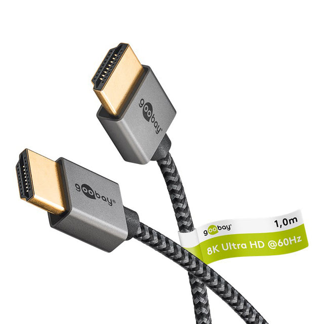 Kabel GOOBAY 75757 HDMI Slim Ultra High Speed 2.1 8K 1m