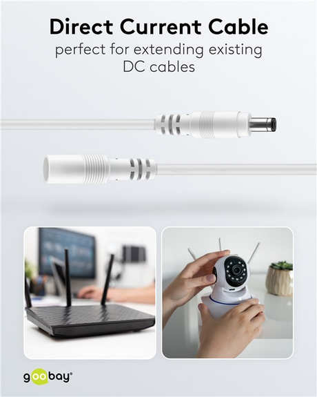 Kabel prodlužovací DC GOOBAY 76676 5m