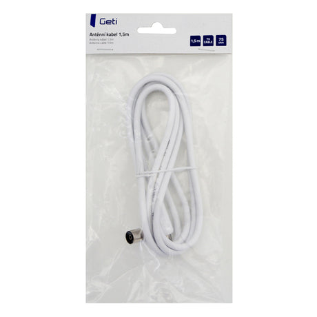 Anténní kabel GETI 1,5m