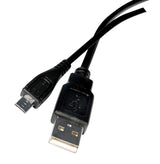 Kabel TIPA USB 2.0 A/Micro USB 1,8m černý
