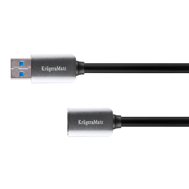 Kabel KRUGER & MATZ KM0336 1x USB 3.0 A konektor / 1x USB 3.0 A zdířka 1m