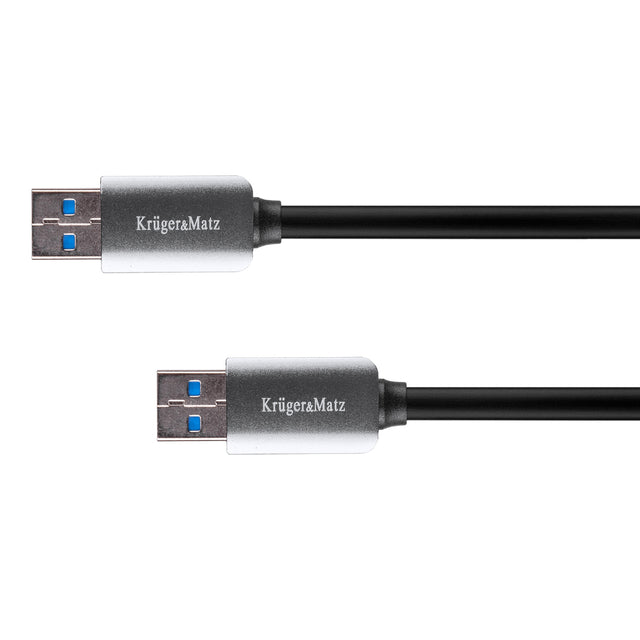 Kabel KRUGER & MATZ KM0337 1x USB 3.0 A konektor / 1x USB 3.0 A konektor 1m