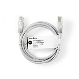 Kabel UTP RJ45/RJ45 Cat5e 10m NEDIS CCGT85100GY100