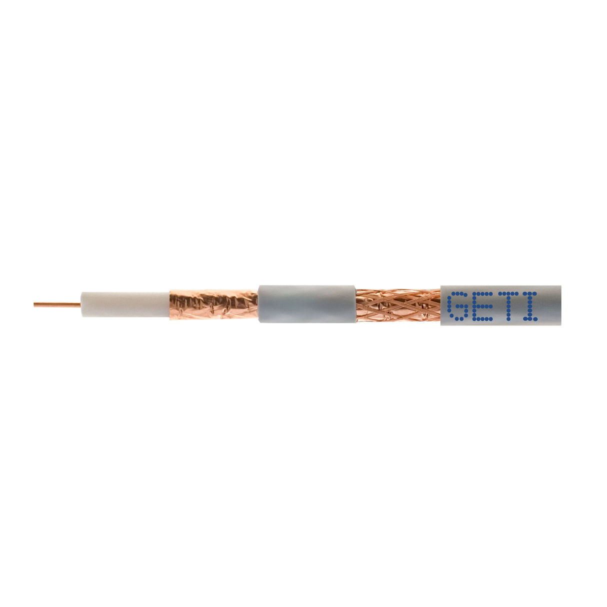 Vodič koax GETI 121CU PVC (100m cívka)