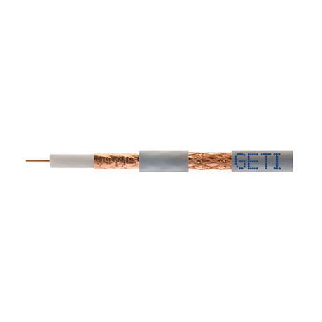 Vodič koax GETI 125CU PVC (100m cívka)