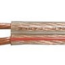 Dvojlinka nestíněná 2x2,5mm průhledná
