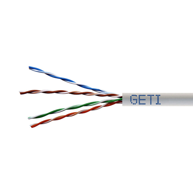 Vodič GETI UTP Cat.5e drát (305m)