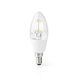 Smart LED žárovka E14 5W teplá bílá NEDIS WIFILF10WTC37 WiFi Tuya
