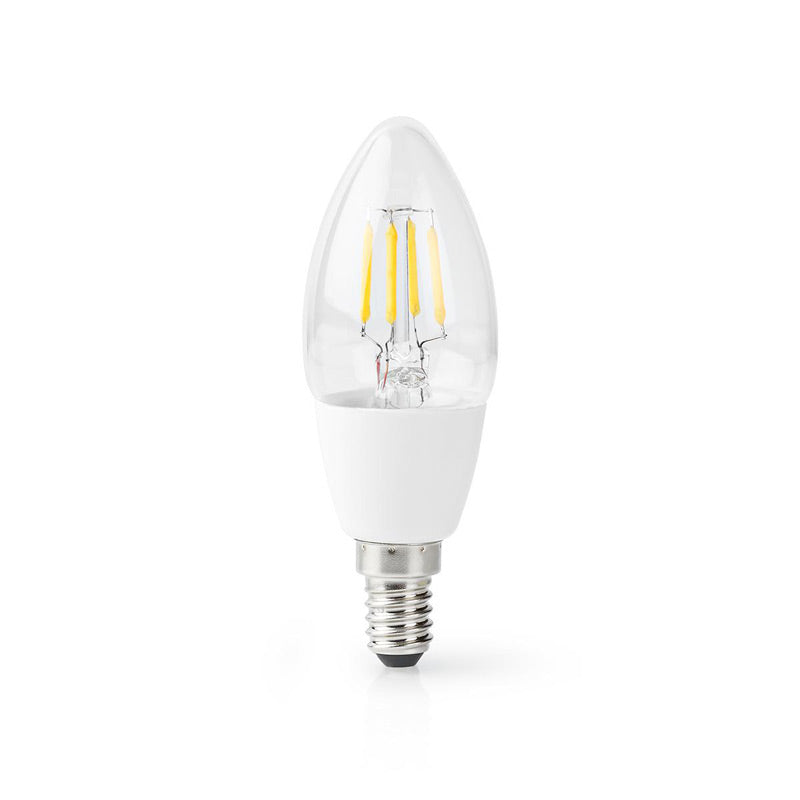 Smart LED žárovka E14 5W teplá bílá NEDIS WIFILF10WTC37 WiFi Tuya