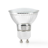 Smart LED žárovka GU10 4.5W teplá bílá NEDIS WIFILW11CRGU10 WiFi Tuya