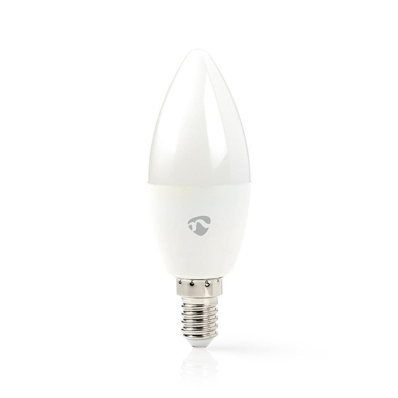 Smart LED žárovka E14 4.5W bílá NEDIS WIFILW13WTE14 WiFi Tuya