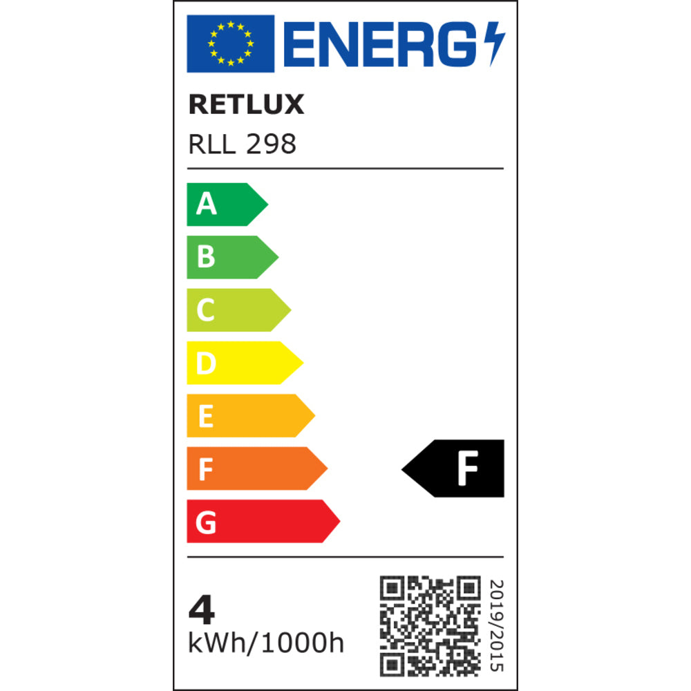 Žárovka LED G9  3,5W bílá teplá RETLUX RLL 298
