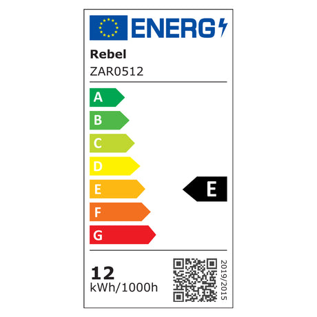 Žárovka LED E27 12W A60 bílá přírodní REBEL ZAR0512