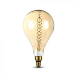 Žárovka Filament LED E27 8W A165 bílá teplá V-TAC VT-2138 Dimmable