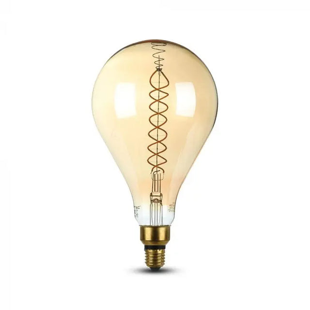 Žárovka Filament LED E27 8W A165 bílá teplá V-TAC VT-2138 Dimmable