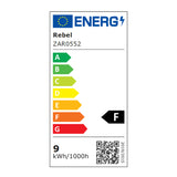 Žárovka LED E27 8,5W A60 bílá přírodní REBEL ZAR0552