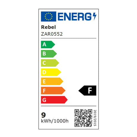 Žárovka LED E27 8,5W A60 bílá přírodní REBEL ZAR0552