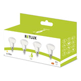 Žárovka LED E14 6W R50 bílá teplá RETLUX REL 39 4ks
