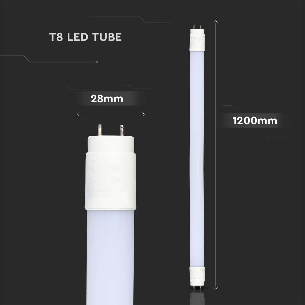 LED zářivka lineární T8 18W 1850lm 6500K 120cm V-TAC VT-1277