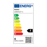 Žárovka LED MR16 6W bílá teplá REBEL ZAR0527-1