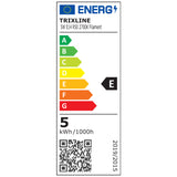 Žárovka Filament LED E14 5W bílá teplá TRIXLINE R50