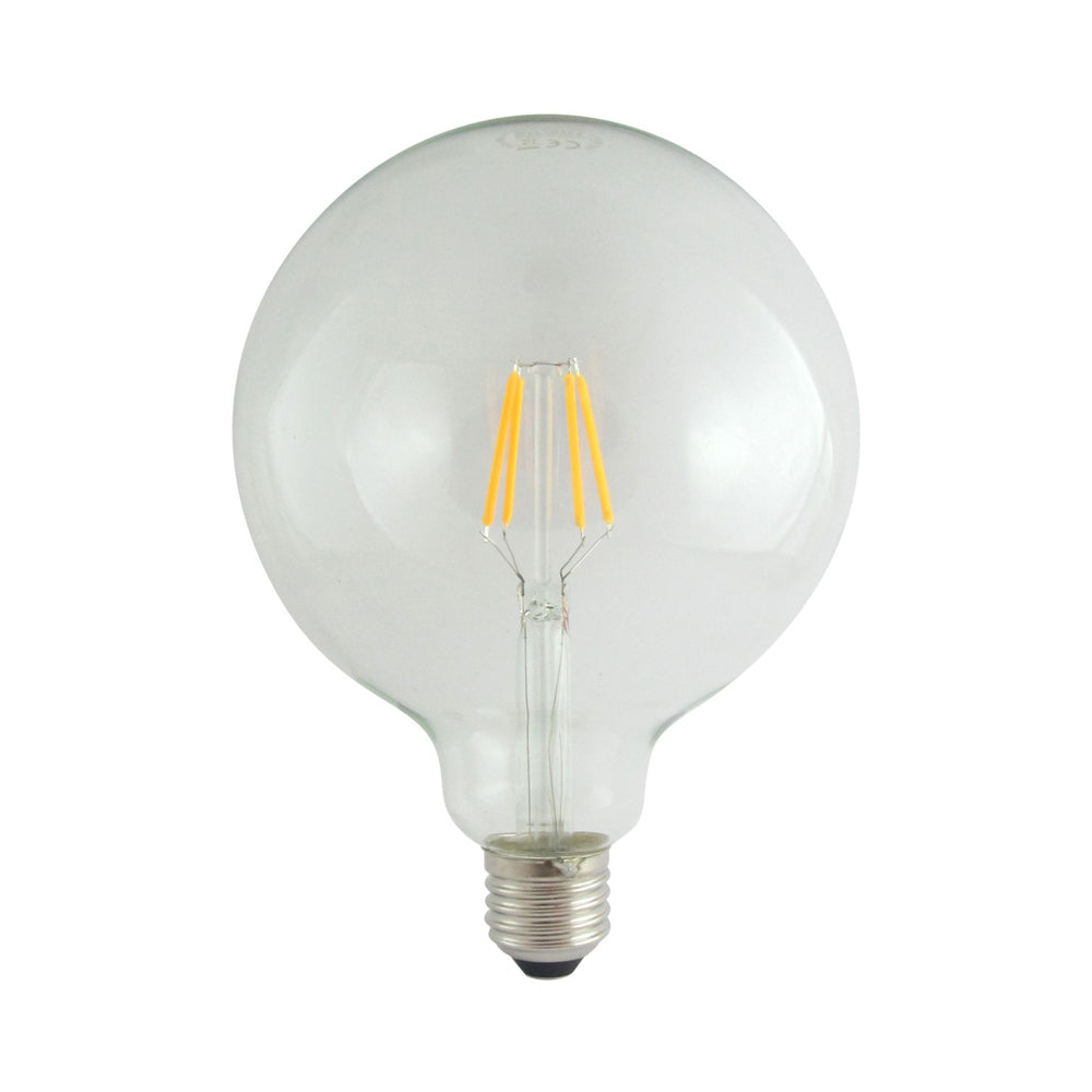 Žárovka Filament LED E27 4W G125 bílá teplá TRIXLINE P484