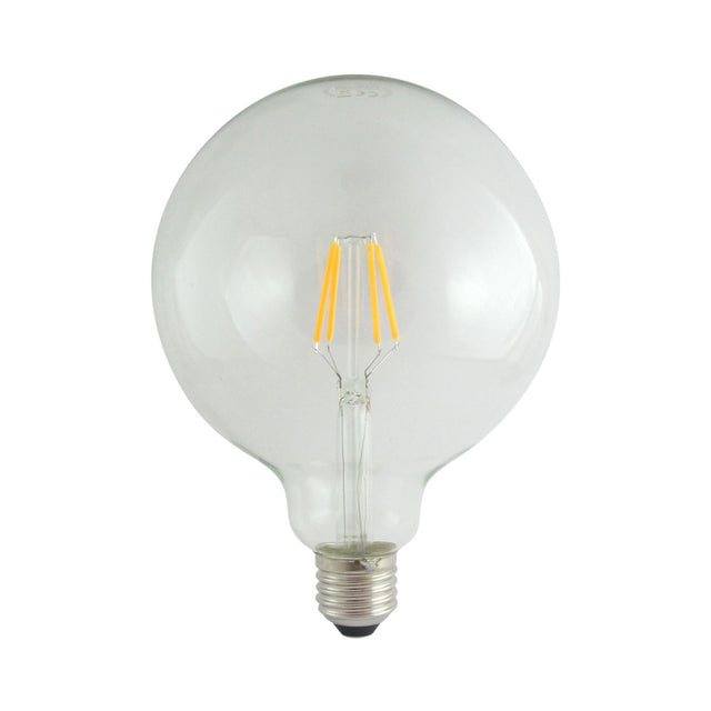 Žárovka Filament LED E27 4W G125 bílá teplá TRIXLINE P484