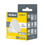 Žárovka LED MR16 6W bílá přírodní REBEL ZAR0573