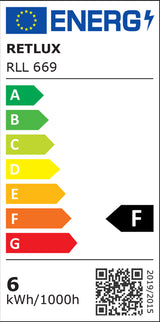 Žárovka LED G9 6W bílá teplá RETLUX RLL 669