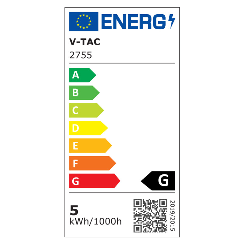 Smart LED žárovka E27 5W RGB V-TAC VT-5124 WiFi