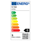 Smart LED žárovka E27 5W RGB V-TAC VT-5124 WiFi