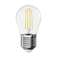 Žárovka Filament LED E27 3,4W Mini Globe bílá teplá EMOS ZF6D22