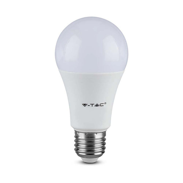 Žárovka LED E27 8,5W A60 bílá teplá V-TAC VT-2099
