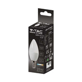Žárovka LED E14 3,7W bílá teplá V-TAC VT-1818