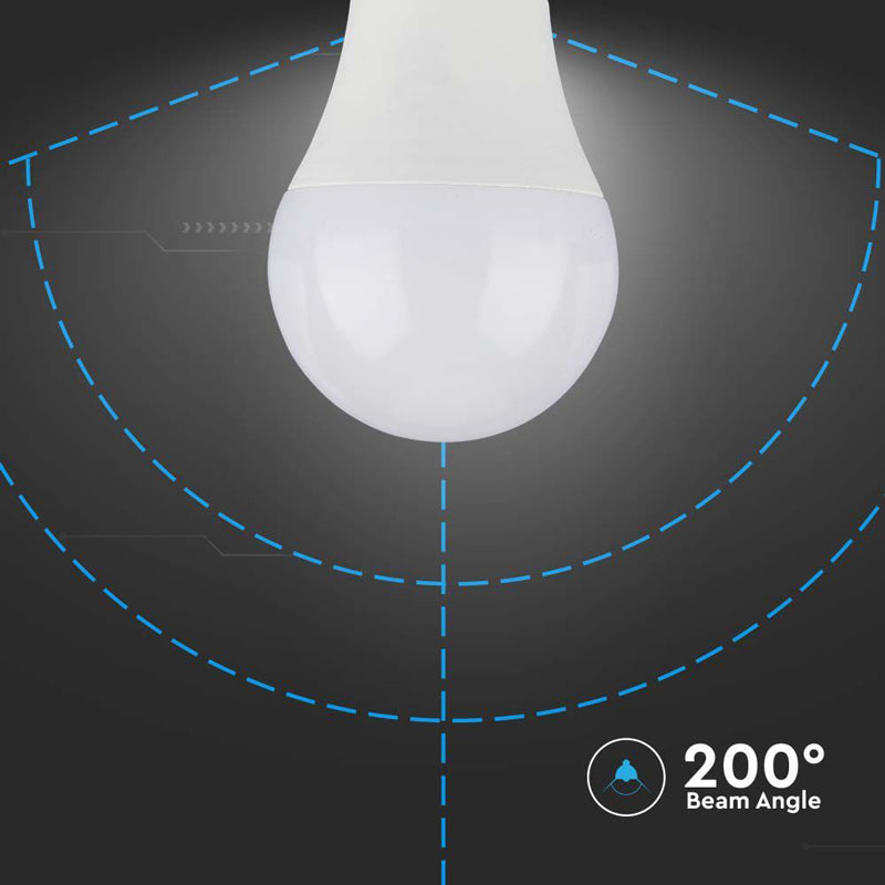 Žárovka LED E27 10,5W A60 bílá přírodní V-TAC VT-2112