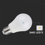 Žárovka LED E27 10,5W A60 bílá přírodní V-TAC VT-2112