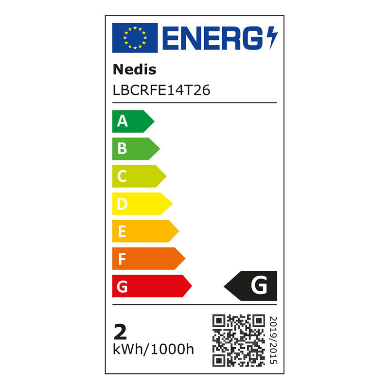 Žárovka do lednice E14 2W T26 NEDIS LBCRFE14T26