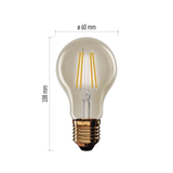 Žárovka LED E27 4,5W A60 bílá teplá EMOS Z55032 Vintage