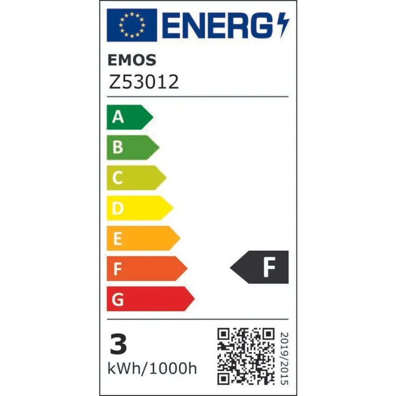 Žárovka LED E14 2,5W svíčka bílá teplá EMOS Z53012 Vintage