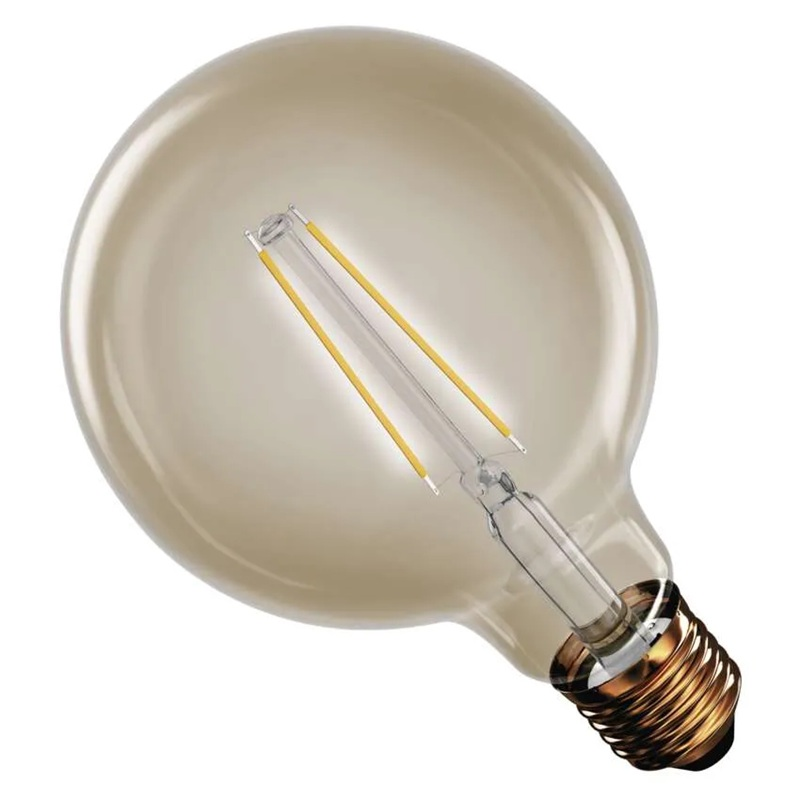Žárovka LED E27 4,5W G95 bílá teplá EMOS Z52032 Vintage