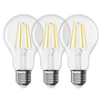 Žárovka Filament LED E27 5,9W bílá přírodní EMOS ZF5D43.3 sada 3ks